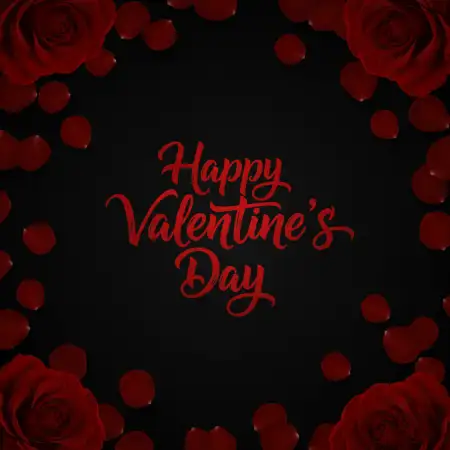 Free Happy Valentines Day Creative Design PNG Image Download