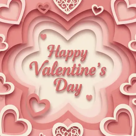 Free Happy Valentines Day Flyer Design PNG Image Download