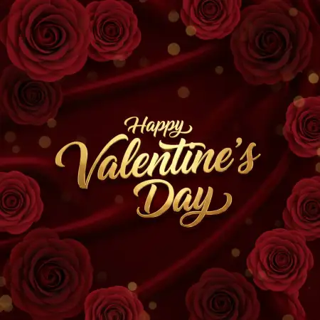 Free Happy Valentines Day Heart Rose Background Png Free Download 2 PNG Image Download