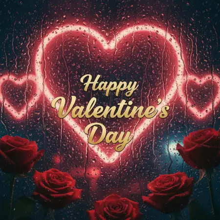Free Happy Valentines Day Instagram Post PNG Image Download