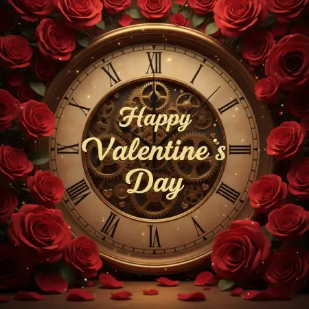 Free Happy Valentines Day Love Background 2 PNG Image Download