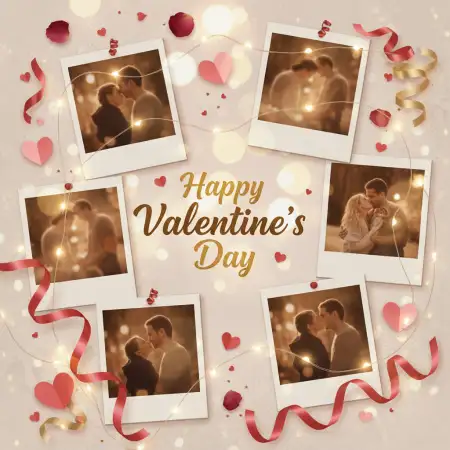Free Happy Valentines Day Love Couple Png PNG Image Download