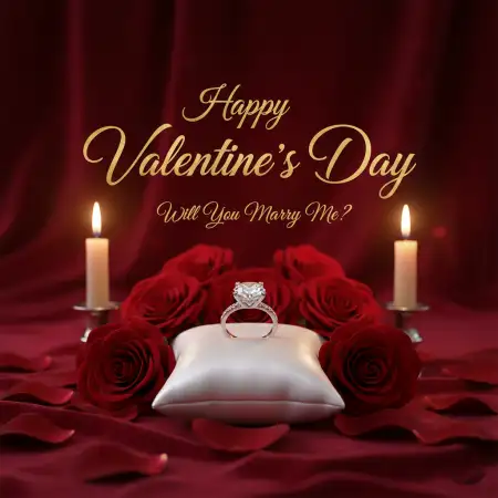 Free Happy Valentines Day Luxury Design 2 PNG Image Download