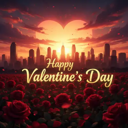 Free Happy Valentines Day Rose Png 2 PNG Image Download
