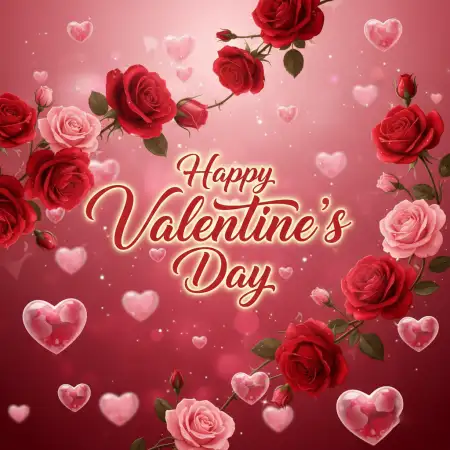 Free Happy Valentines Day Special Wishes 2 PNG Image Download