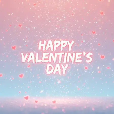 Happy Valentines Day Wishes With Rose Emoji - Free Happy Valentines Day Wishes Download