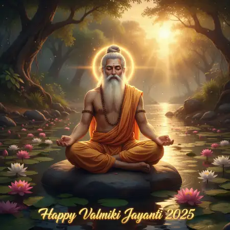 Happy Valmiki Jayanti 2025 Quotes With Images - Free Happy Valmiki Jayanti 2025 Download