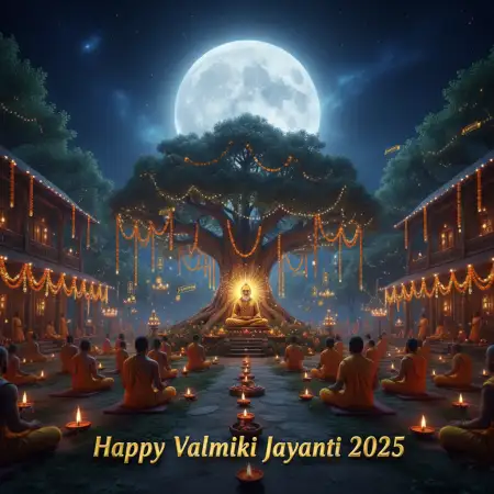 Happy Valmiki Jayanti 2025 Unique Wallpaper Hd - Free Happy Valmiki Jayanti 2025 Download