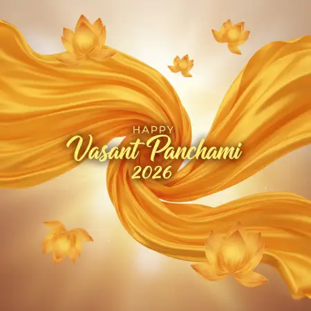 Free Happy Vasant Panchami 2026 Festival Wishes Images Background Download