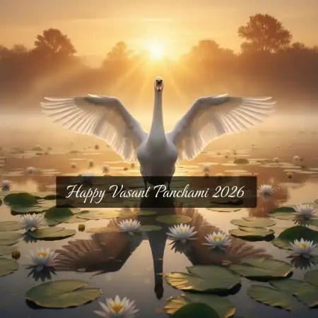 Free Happy Vasant Panchami 2026 Greeting Png Background Download