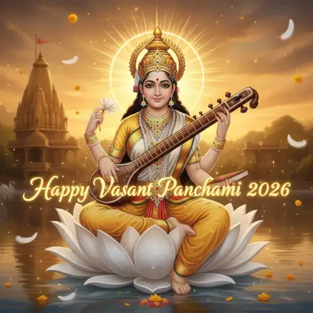 Free Happy Vasant Panchami 2026 Social Media Post Background Download