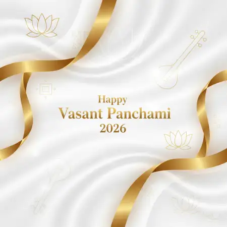 Free Happy Vasant Panchami 2026 Transparent Png Background Download