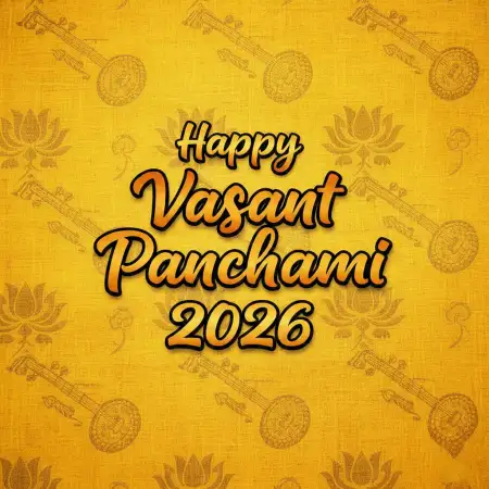 Free Happy Vasant Panchami 2026 Vertical Post Design Background Download