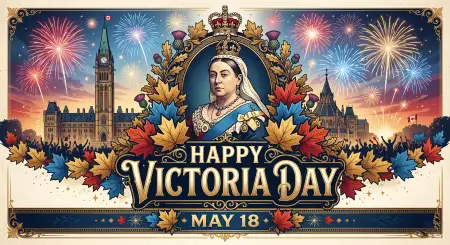 Happy Victoria Day 2026 Canadian Celebration Graphics - Free Happy Victoria Day 2026 Download