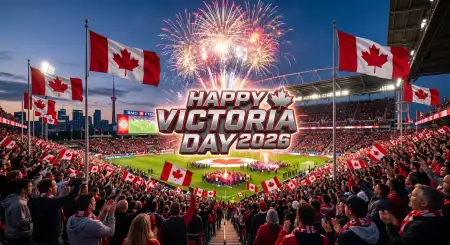 Happy Victoria Day 2026 Canadian Flag Wallpaper - Free Happy Victoria Day 2026 Download