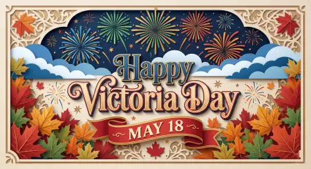 Happy Victoria Day 2026 Patriotic Background - Free Happy Victoria Day 2026 Download