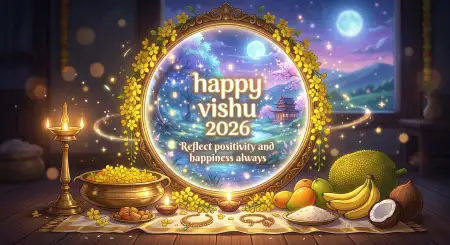 Happy Vishu 2026 Wishes High Resolution 4k Images Free Download - Free Happy Vishu 2026 Wishes Download