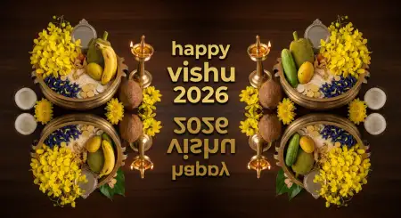 Happy Vishu 2026 Wishes In Malayalam Font Style - Free Happy Vishu 2026 Wishes Download