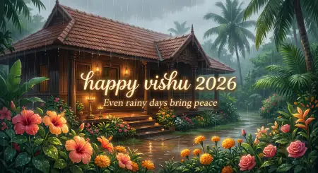 Happy Vishu 2026 Wishes Malayalam Quotes Text - Free Happy Vishu 2026 Wishes Download