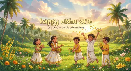 Happy Vishu 2026 Wishes No Copyright Images - Free Happy Vishu 2026 Wishes Download