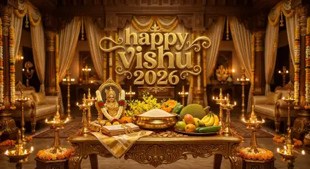 Happy Vishu 2026 Wishes Png Transparent Images Free - Free Happy Vishu 2026 Wishes Download