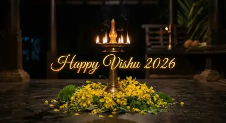 Happy Vishu 2026 Wishes Viral Keyword List - Free Happy Vishu 2026 Wishes Download