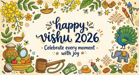 Happy Vishu 2026 Wishes Web Story Content Ideas - Free Happy Vishu 2026 Wishes Download