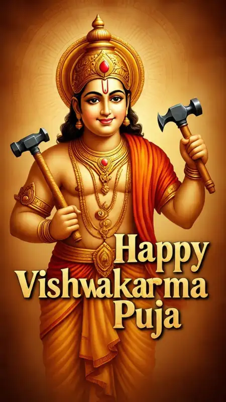Happy Vishwakarma Puja 3D Images - Free Happy Vishwakarma Puja Download