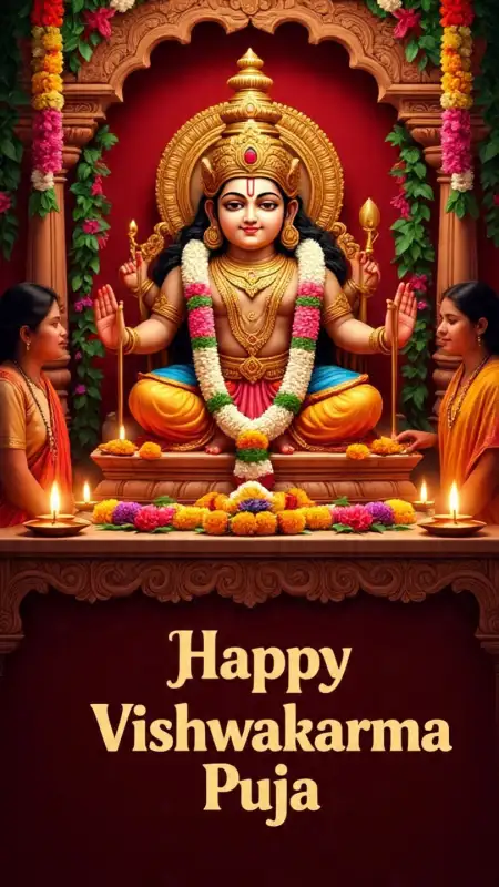 Happy Vishwakarma Puja Banner Design - Free Happy Vishwakarma Puja Download