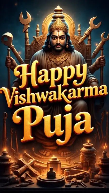 Happy Vishwakarma Puja Facebook Status - Free Happy Vishwakarma Puja Download