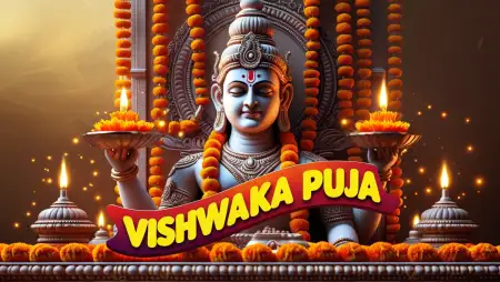 Happy Vishwakarma Puja Flyer Template - Free Happy Vishwakarma Puja Download