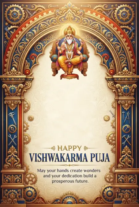 happy vishwakarma puja instagram wishes 2026 2 - Vishwakarma Puja