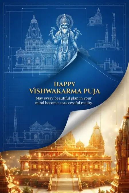 happy vishwakarma puja wishes 2026 for facebook - Vishwakarma Puja