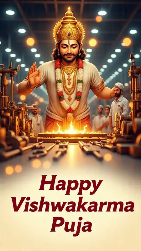 Happy Vishwakarma Puja Wishes For Business Partners - Free Happy Vishwakarma Puja Download