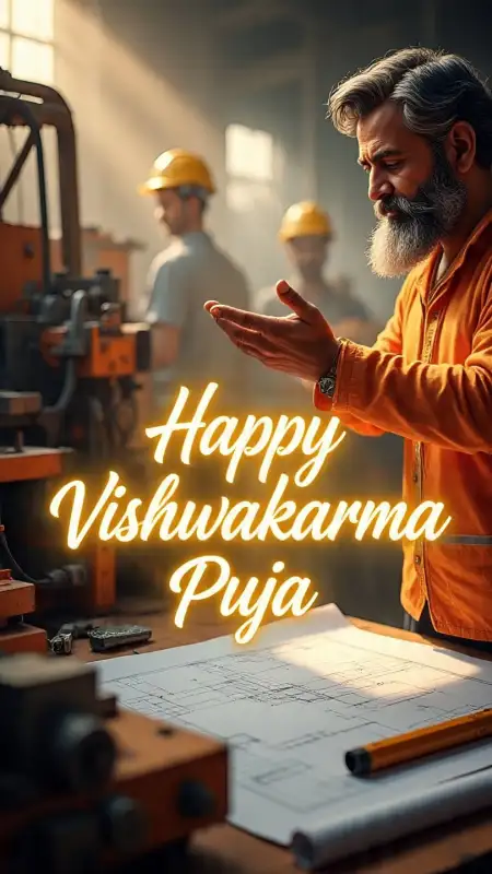 Happy Vishwakarma Puja Wishes For Friends - Free Happy Vishwakarma Puja Download