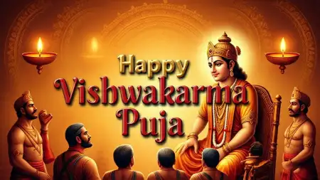 Happy Vishwakarma Puja Wishes For Shopkeepers - Free Happy Vishwakarma Puja Download