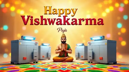 Happy Vishwakarma Puja Wishes For Workers - Free Happy Vishwakarma Puja Download