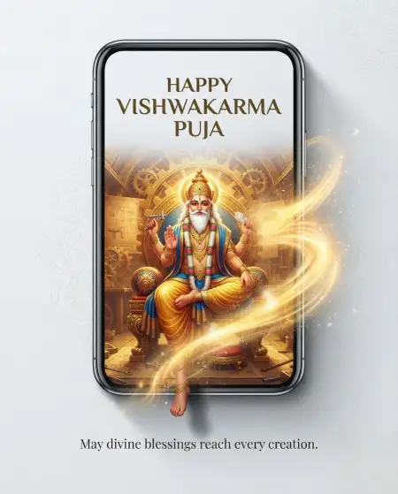 happy vishwakarma puja wishes images 2026 for whatsapp status 2 - Vishwakarma Puja