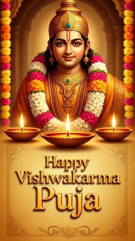 Happy Vishwakarma Puja Wishes In English - Free Happy Vishwakarma Puja Download