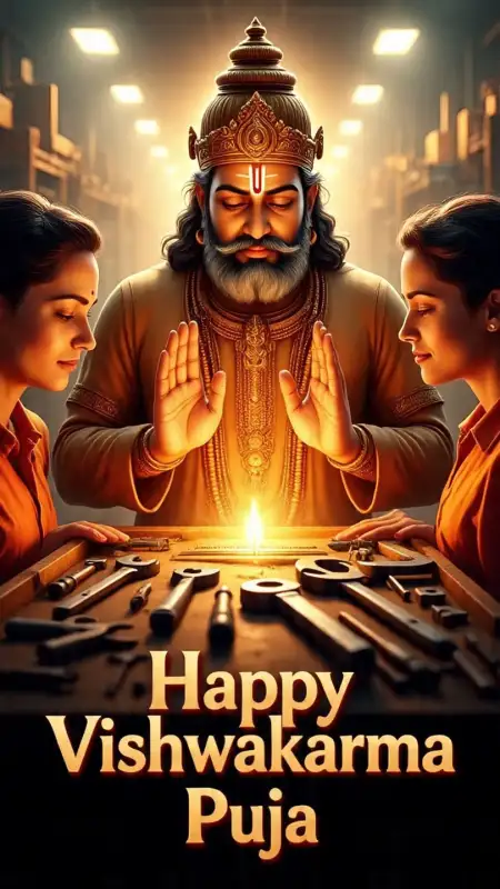 Happy Vishwakarma Puja Wishes Lines - Free Happy Vishwakarma Puja Download