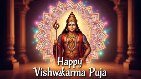 Happy Vishwakarma Puja Wishes Photo Frame - Free Happy Vishwakarma Puja Download