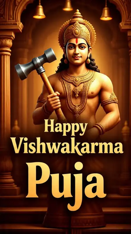 Happy Vishwakarma Puja Wishes With Images - Free Happy Vishwakarma Puja Download