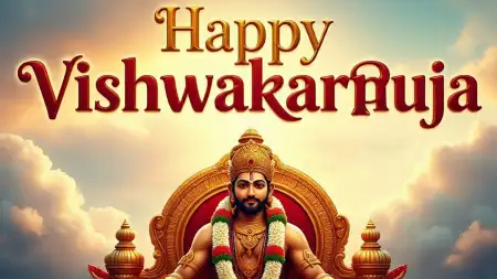 Happy Vishwakarma Puja Wishes With Name Edit - Free Happy Vishwakarma Puja Download