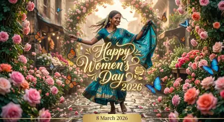 Happy Womens Day Wishes Beautiful Hd Poster - Free Happy Womens Day Wishes Download