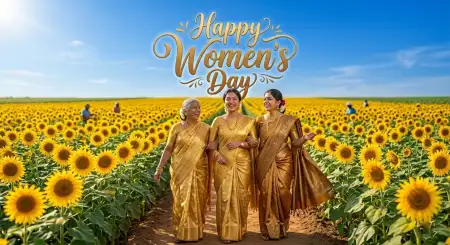 Happy Womens Day Wishes Celebration Poster - Free Happy Womens Day Wishes Download