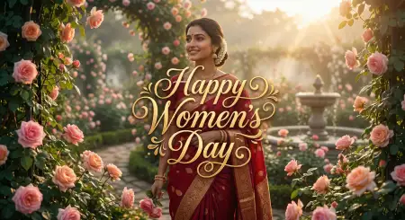 Happy Womens Day Wishes Creative Hd Poster - Free Happy Womens Day Wishes Download
