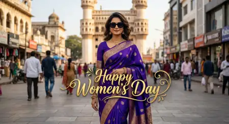 Happy Womens Day Wishes Elegant Poster - Free Happy Womens Day Wishes Download