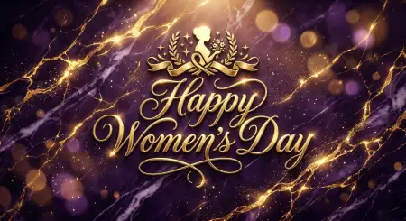 Happy Womens Day Wishes Reel Background Image - Free Happy Womens Day Wishes Download