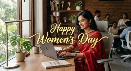Happy Womens Day Wishes Square Social Media Post - Free Happy Womens Day Wishes Download