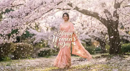 Happy Womens Day Wishes Template Design - Free Happy Womens Day Wishes Download